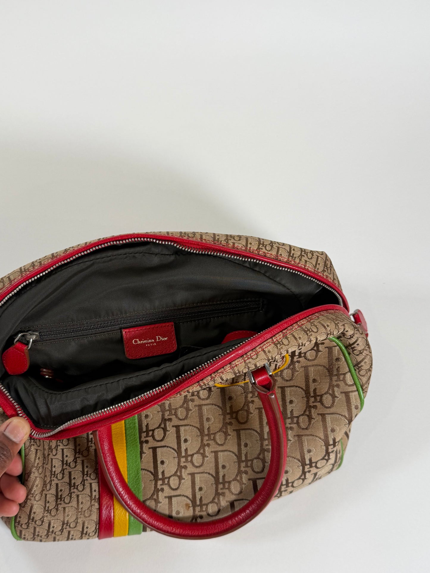 Dior Rasta Monogram Satchel