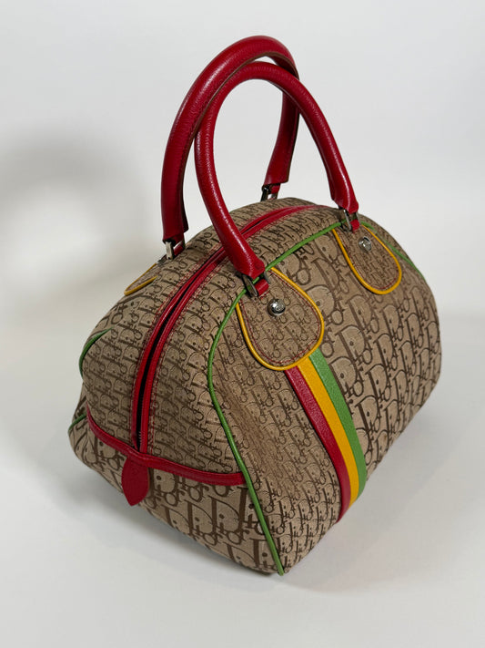 Dior Rasta Monogram Satchel