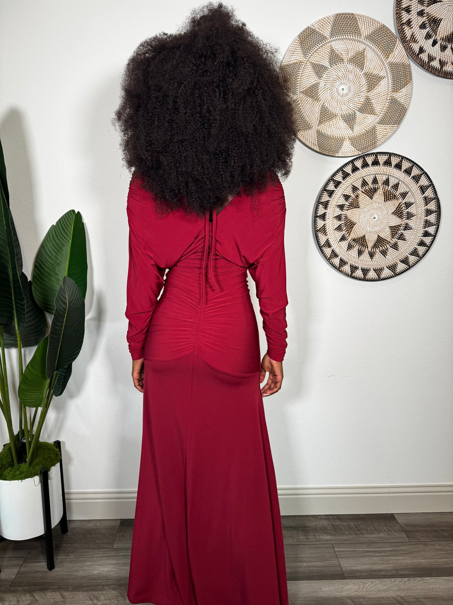 Marilyn Ruched Off Shoulder Dress