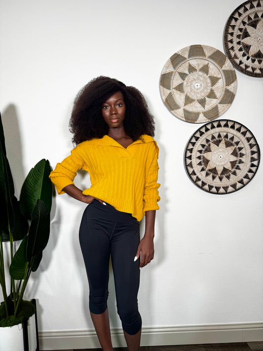 Seam Detail Off Shoulder Sweater