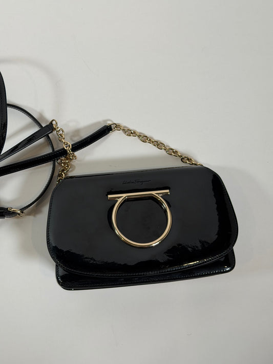 Ferragamo Patent Leather Crossbody Bag