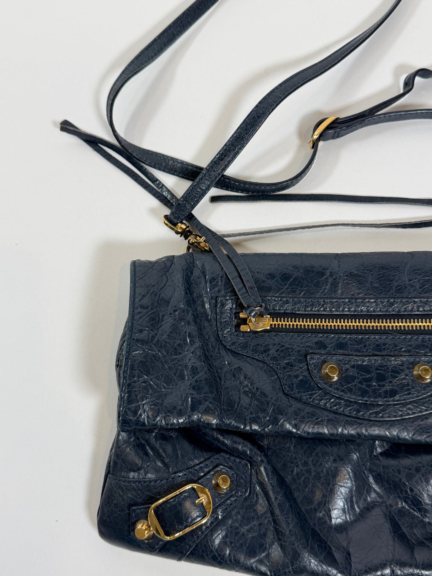 Balenciaga Motocross Classic Envelope Clutch