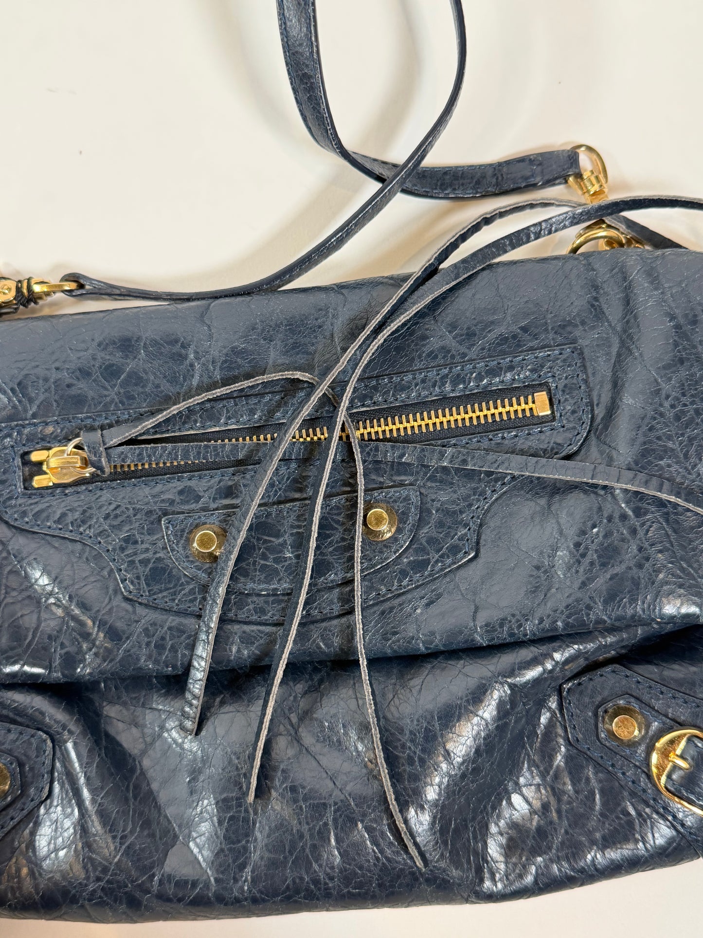 Balenciaga Motocross Classic Envelope Clutch